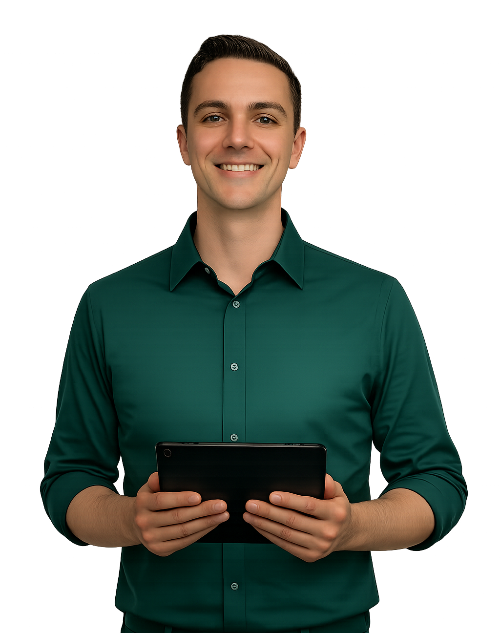 Profissional utilizando o Portal de Ferramentas Financeiras