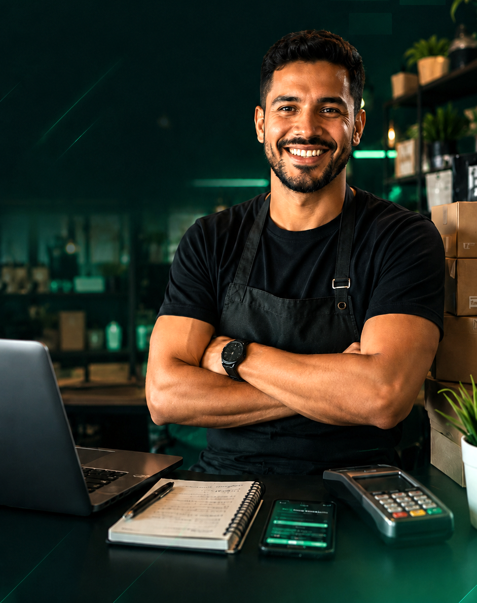 MEI gerenciando o próprio negócio na plataforma