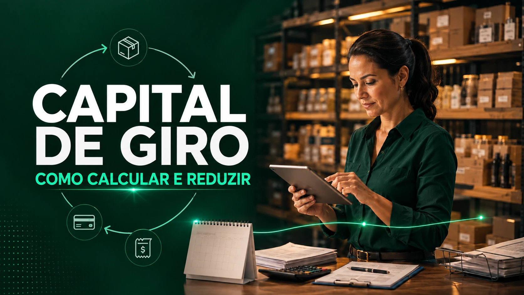 Necessidade de capital de giro: como calcular e reduzir